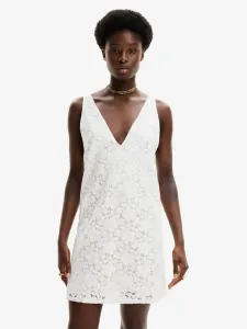 Desigual Lace Dresses White