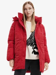 Desigual Tulip Winter jacket Red #1559327