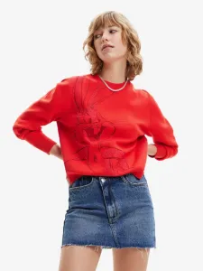 Desigual Bugs Bunny Sweatshirt Red