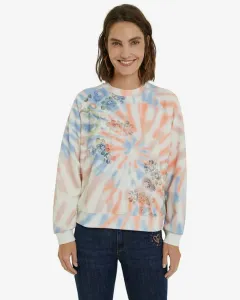 Desigual Dye Mandala Sweatshirt Colorful