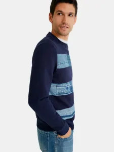 Desigual Fede Sweatshirt Blue