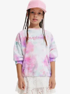 Desigual Mandala Kids Sweatshirt Pink