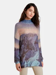 Desigual Mountain Sweater Blue