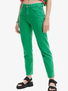 Desigual Navel Jeans Green