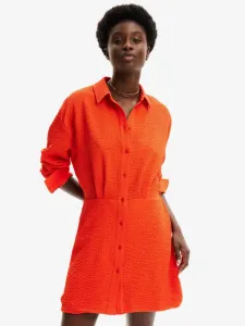 Desigual Milwaukee Dresses Orange