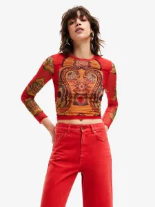 Desigual Groove T-shirt Red