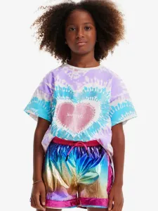 Desigual Hippie Kids T-shirt Violet