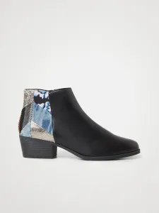 Desigual Dolly Patch Ankle boots Black