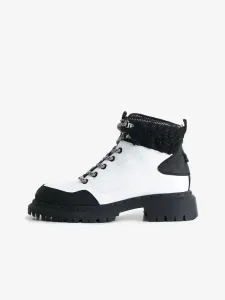 Desigual Trekking White Ankle boots White #148318