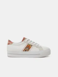Desigual Street Ethnic Sneakers White