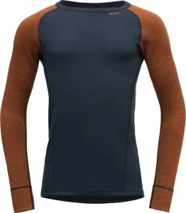 Devold Duo Active Merino 205 Shirt Man Flame/Ink L Thermal Underwear