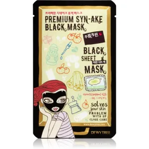Dewytree Black Mask Syn-ake sheet mask 30 g