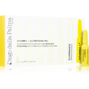 Diego Dalla Palma MilanoVitamina C+ Brightening Anti Wrinkle Shock Treatment Ampoules 7x1.5ml/0.05oz