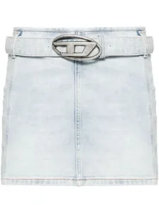 DIESEL - Logo Denim Mini Skirt
