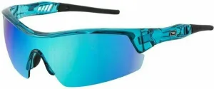 Dirty Dog Edge 58064 Blue/Grey/Blue Fusion Mirror Polarized Sport Glasses