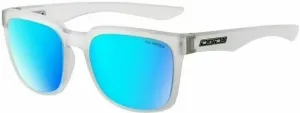 Dirty Dog Blade 53595 Matt Crystal Clear/Grey/Ice Blue Mirror Polarized L Lifestyle Glasses
