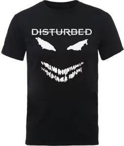 Disturbed T-Shirt Scary Face Candle M Black