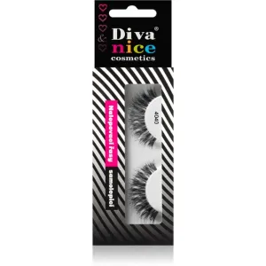 Diva & Nice Cosmetics Accessories stick-on eyelashes from human hair No. 4040 1 pc
