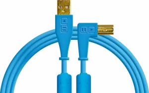 DJ Techtools Chroma Cable Blue 1,5 m USB Cable #1726298
