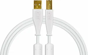 DJ Techtools Chroma Cable White 1,5 m USB Cable #1726303