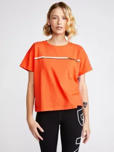 DKNY logo T-shirt Orange #250409