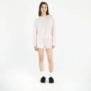 DKNY WMS Boxer Long Sleeve Pyjamas Set Pink #1685100