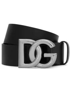 DOLCE & GABBANA - Dg Leather Belt