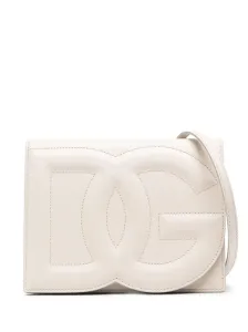 DOLCE & GABBANA - Dg Logo Leather Crossbody Bag #1803046