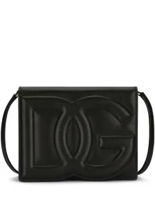 DOLCE & GABBANA - Dg Logo Leather Crossbody Bag #1811110