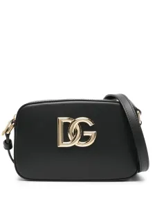 DOLCE & GABBANA - Dg Logo Leather Crossbody Bag #1812570