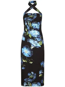 DOLCE & GABBANA - Printed Silk Midi Dress #1807970