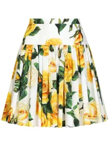 DOLCE & GABBANA - Printed Cotton Skirt #1818490