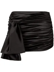 DOLCE & GABBANA - Silk Mini Skirt