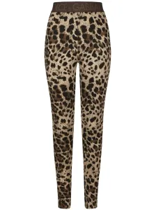 DOLCE & GABBANA - Leopard Print Trousers #1653662