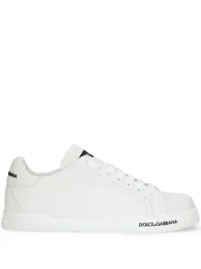 DOLCE & GABBANA - Portofino Leather Sneakers #1802974