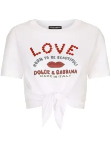 DOLCE & GABBANA - Printed Cotton T-shirt #1647822