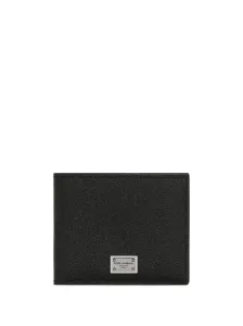 DOLCE & GABBANA - Leather Bifold Wallet #1208944