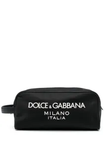 DOLCE & GABBANA - Logo Nylon Necessaire #1643105