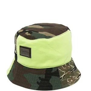 Dolce & Gabbana Boys Camouflage Bucket Hat Green 10/16y