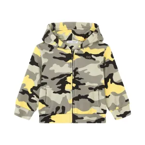 Dolce & Gabbana Baby Camouflage Hoodie 3M Multi-coloured