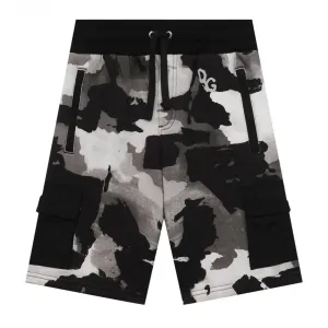 Dolce & Gabbana Boys Camouflage Shorts 4Y