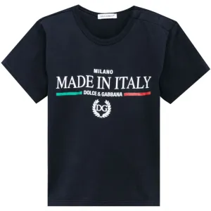 Dolce & Gabbana Baby Boys T-shirt Navy 12M