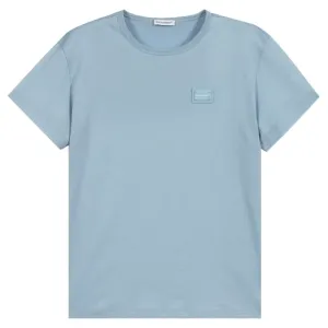 Dolce & Gabbana Boys Cotton T-shirt Blue 2Y