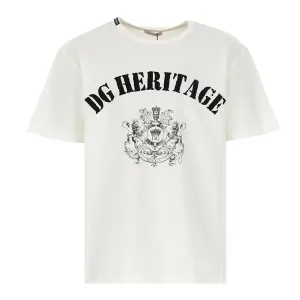 Dolce & Gabbana Boys Heritage T-shirt White 10Y