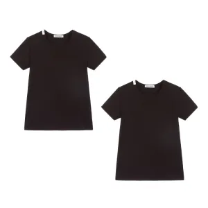 Dolce & Gabbana Boys Twin-pack Cotton T-shirt Black 4Y