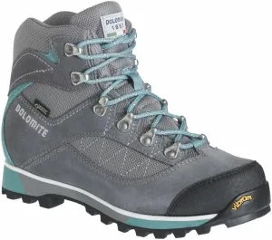 Dolomite Womens Outdoor Shoes W's Zernez GTX Gunmetal Grey/Dusty Teal Green 40 2/3