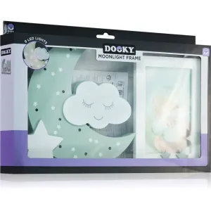 Dooky Luxury Memory Box Triple Frame Printset decorative frame with LED backlight Frame Olive 1 pc