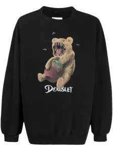 DOUBLET - Printed Cotton Sweatshirt #1656962