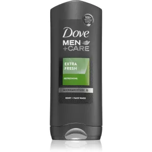 Dove Men+Care Extra Fresh shower gel for body and face 400 ml