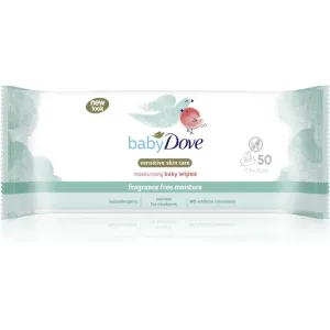 Dove Baby Sensitive Moisture wet cleansing wipes without alcohol 50 pc
